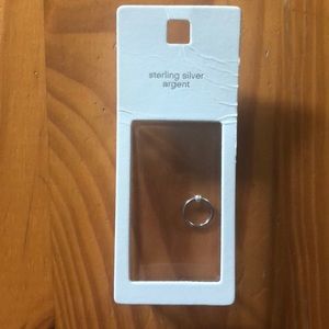 Sterling silver body piercing